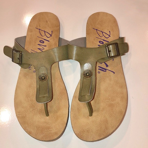 blowfish thong sandals